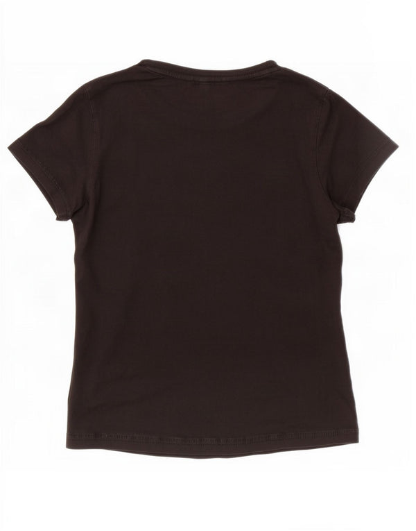 Camiseta feminina Puma UK 14 grande algodão preto