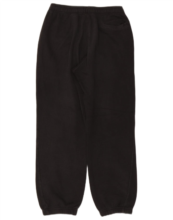 Reebok Mens Treino Calças Joggers Pequeno Algodão Preto