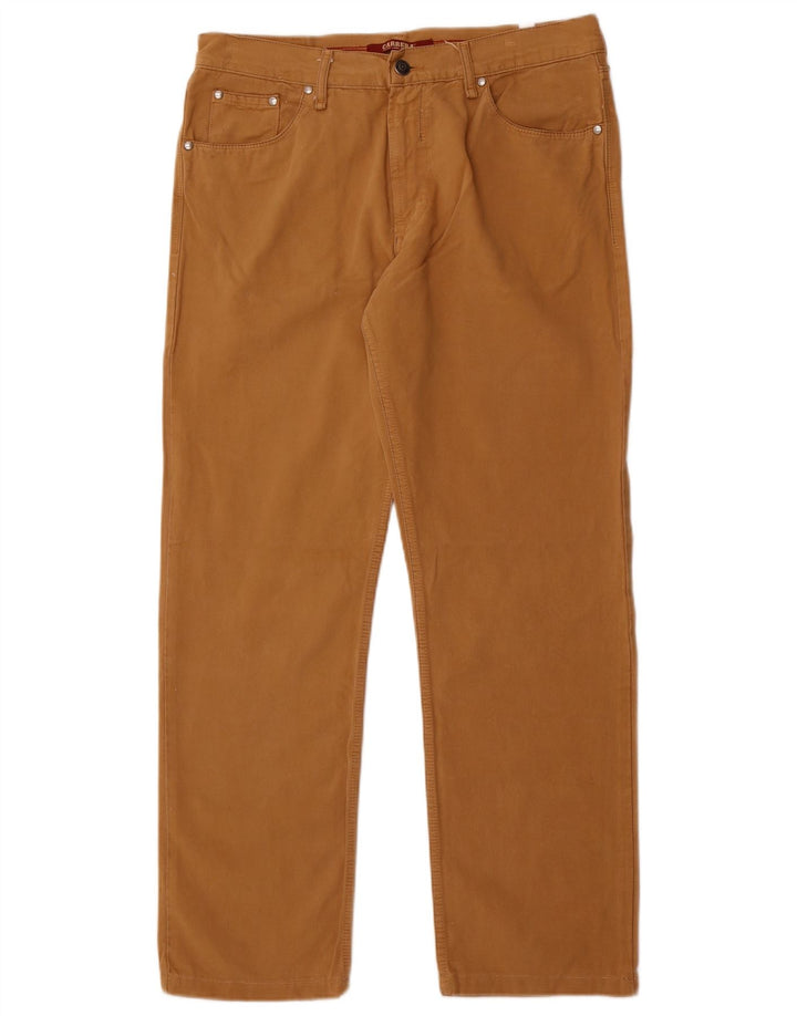 Carrera Masculino 700 Straight Jeans W33 L30 Marrom Algodão
