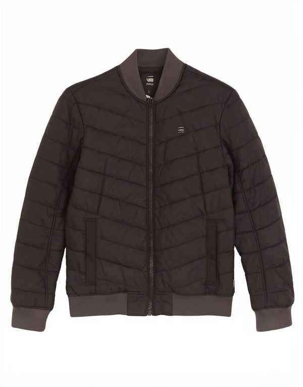 Jaqueta acolchoada masculina G-Star UK 40 grande poliamida preta
