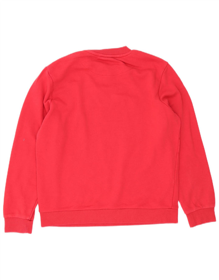 Fila Boys Graphic Sweatshirt Jumper 13-14 Anos Algodão Vermelho