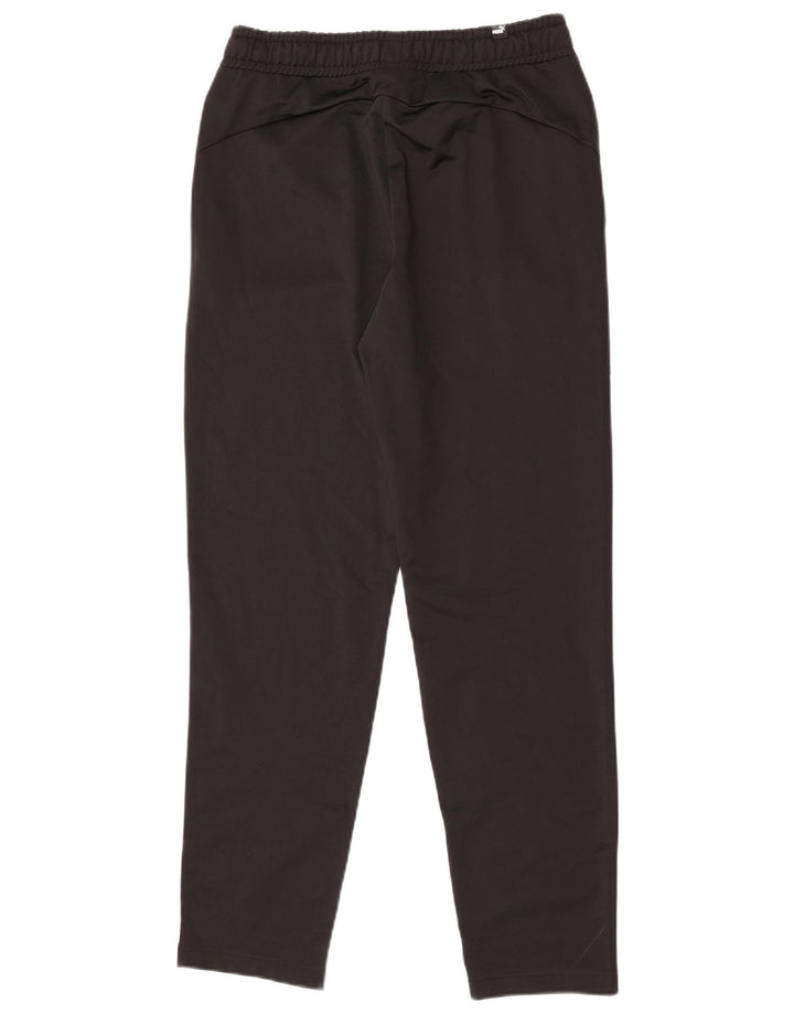 Calça de treino feminina Puma UK 10 pequena poliéster preto