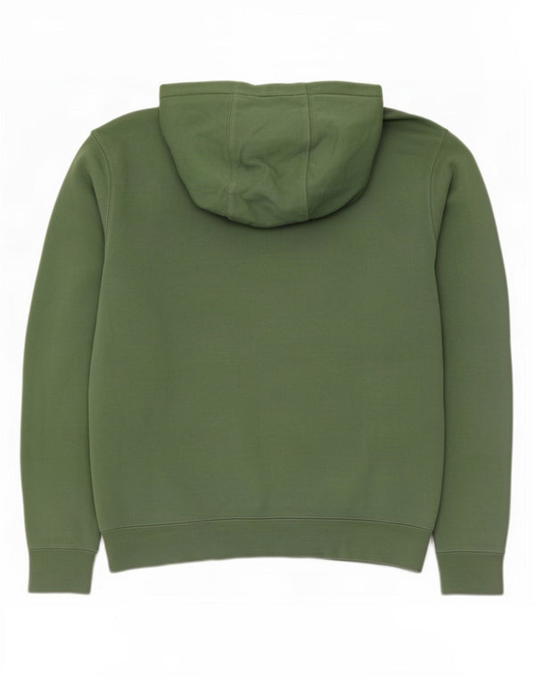 Nike Mens Hoodie Jumper Médio Algodão Verde