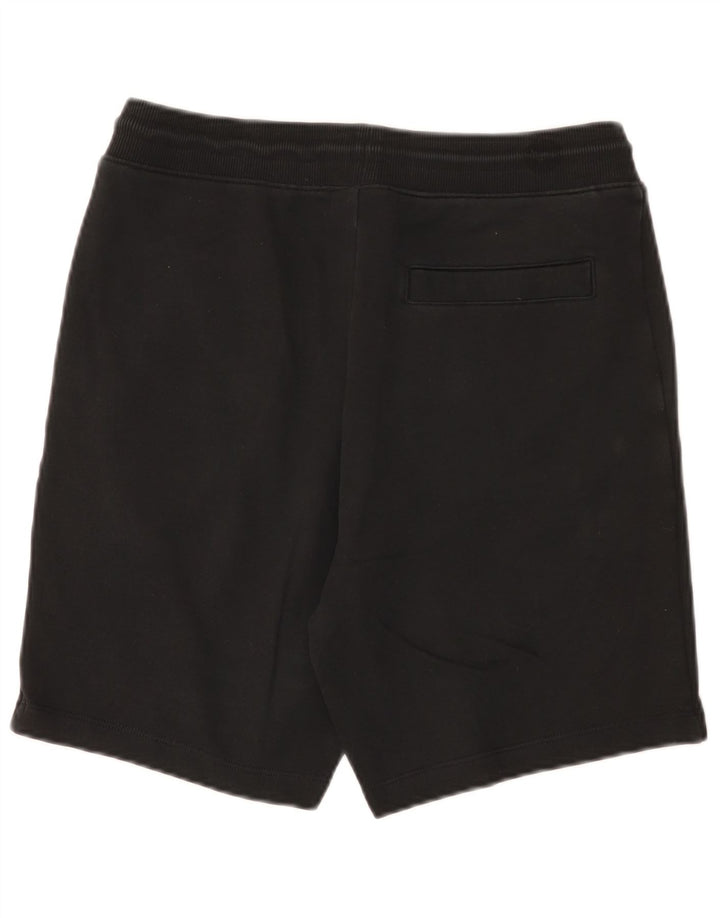 Hugo Boss Mens Sport Shorts Médio Algodão Preto