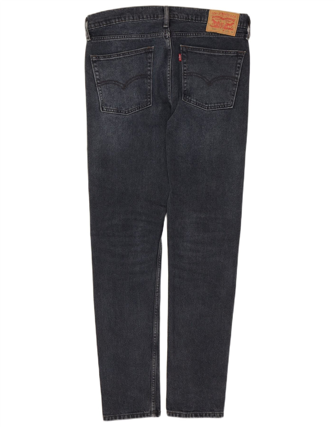 LEVI'S Masculino 510 Skinny Jeans W33 L34 Azul Marinho Algodão