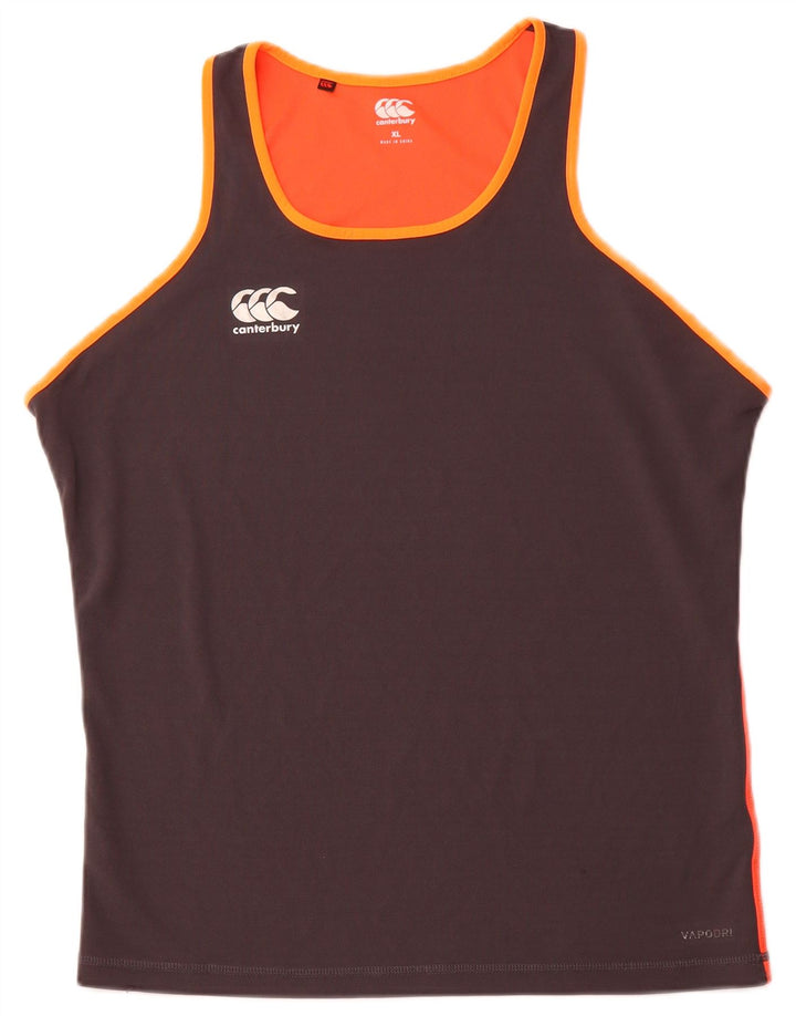 Colete feminino CANTERBURY UK 18 XL cinza colorblock poliéster