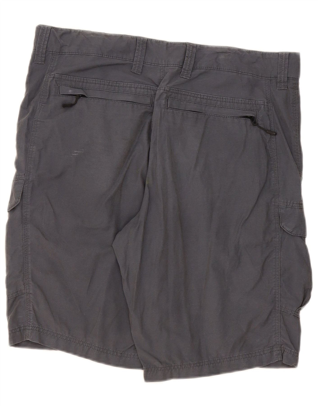Shorts cargo masculino MARKS & SPENCER W34 grande algodão azul marinho