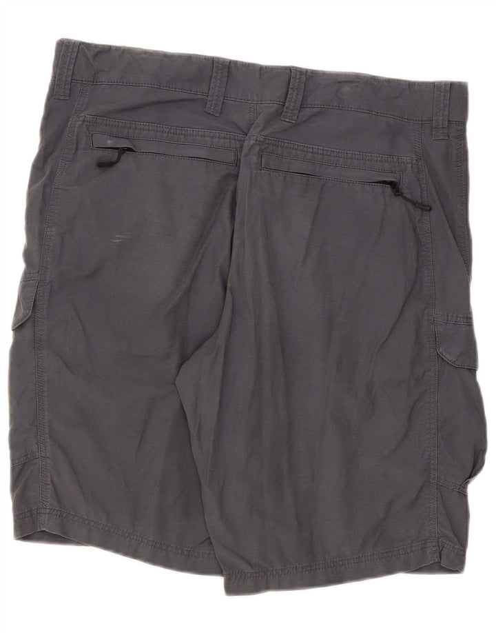 Shorts cargo masculino MARKS & SPENCER W34 grande algodão azul marinho