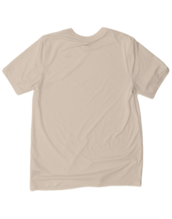 Camiseta Nike Masculina Dri Fit Top Médio Poliéster Branco