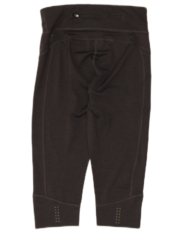 Puma Womens Capri Leggings UK 8 Pequeno Poliéster Cinza