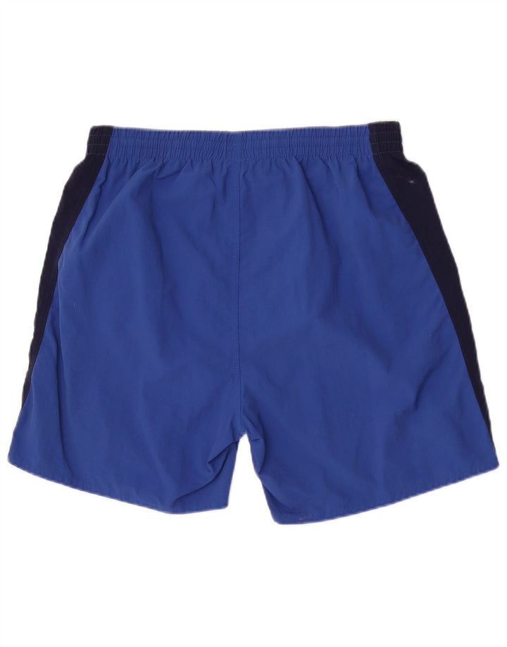 Arena Mens Graphic Natação Shorts Grande Azul Colourblock Poliéster