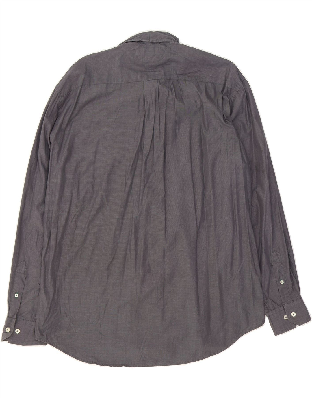 TOMMY HILFIGER Mens Shirt XL Grey Pinstripe Cotton Vintage Tommy Hilfiger and Second-Hand Tommy Hilfiger from Messina Hembry 