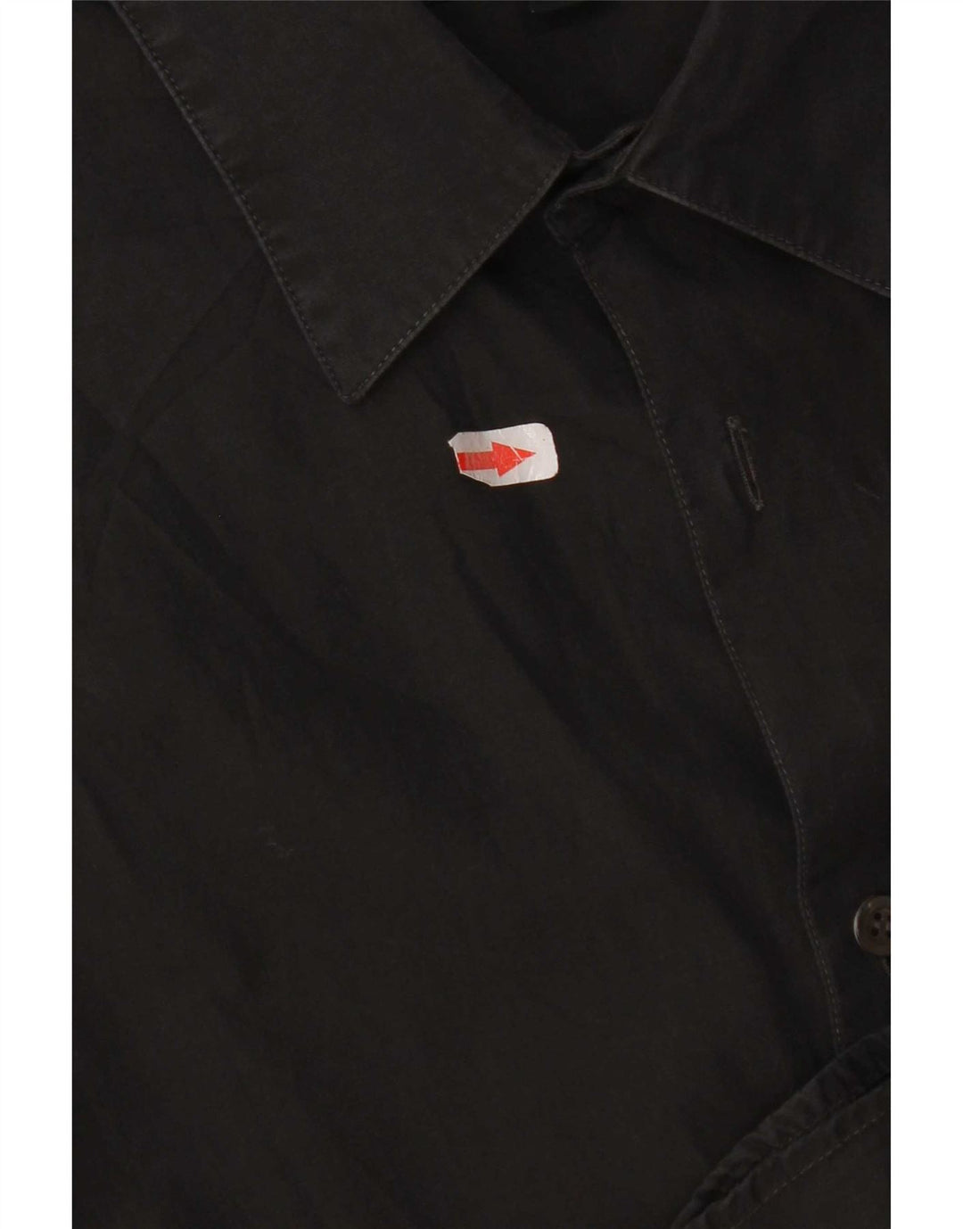Camisa masculina Calvin Klein tamanho 43 grande algodão preto