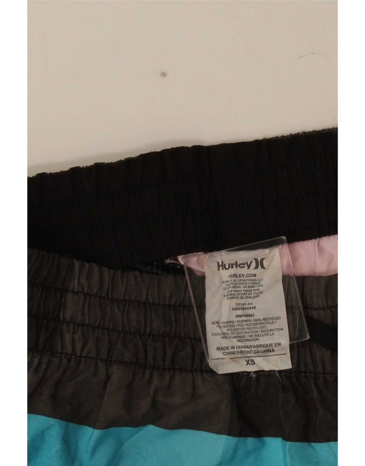 Shorts de natação masculino Hurley XS multicolorido Colourblock poliéster
