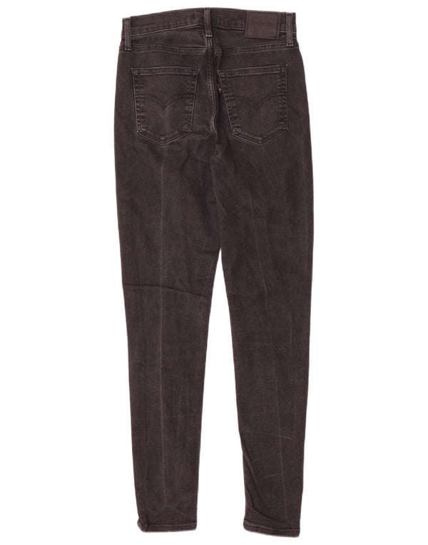 Calça jeans feminina Levi's 720 High Rise Super Skinny W30 L29 algodão preto