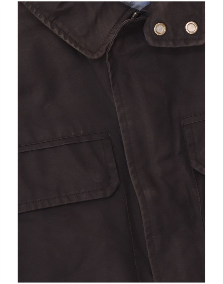 Jaqueta masculina Marks & Spencer Autograph Utility Reino Unido 40 grande algodão azul marinho