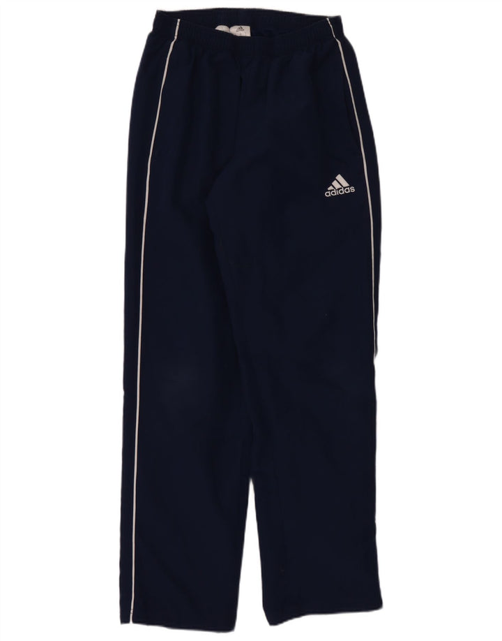 Calça de treino masculina Adidas médio azul marinho poliéster