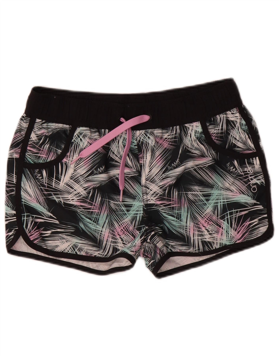 Animal Girls Padrão Abstrato Shorts Esportivos 11-12 Anos Multicolorido