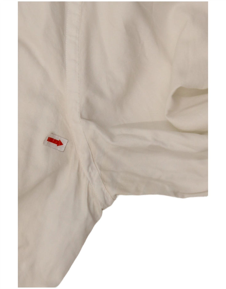FRED PERRY Camisa masculina slim fit 2XL algodão branco