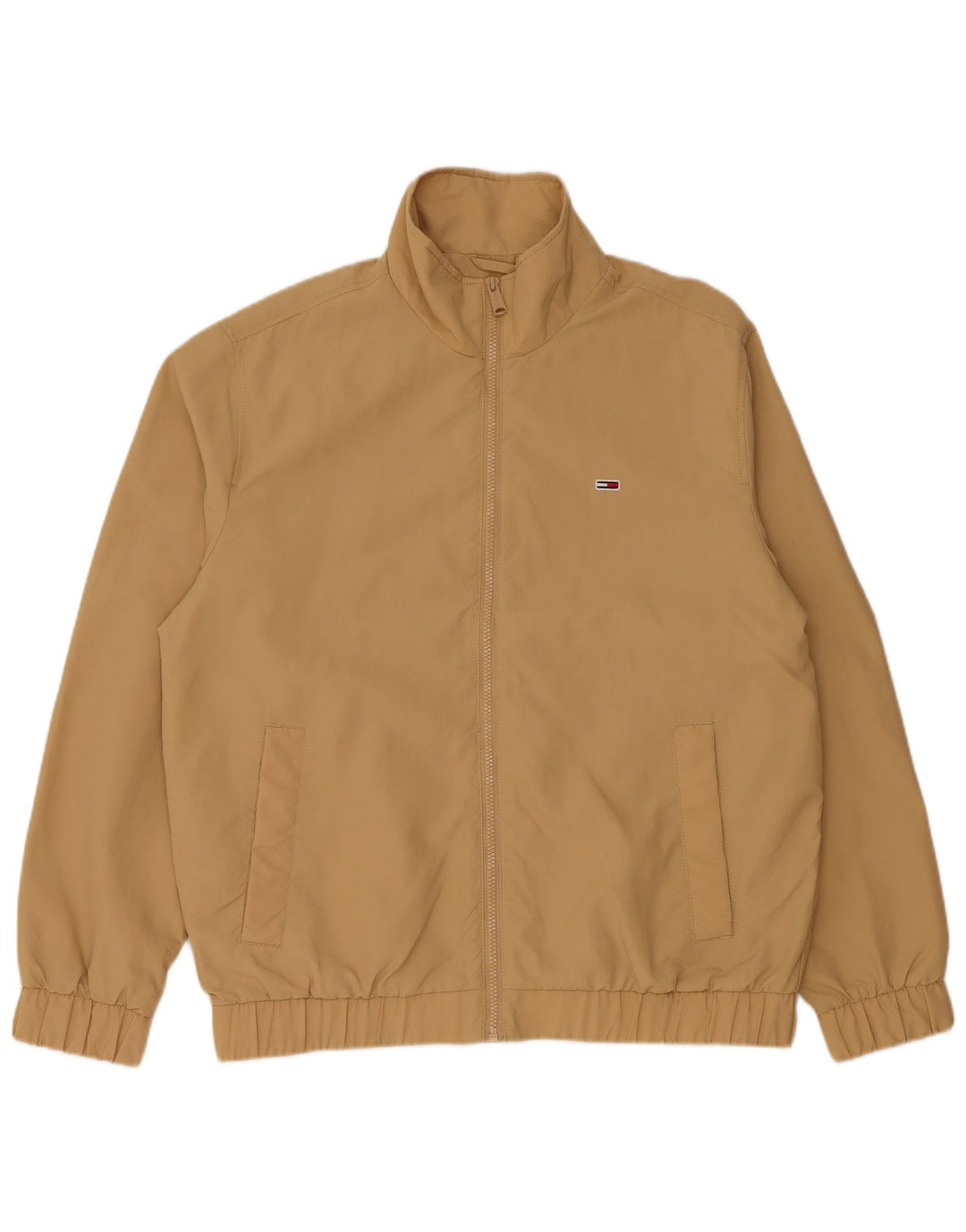 Jaqueta bomber masculina TOMMY HILFIGER UK 38 poliamida bege médio