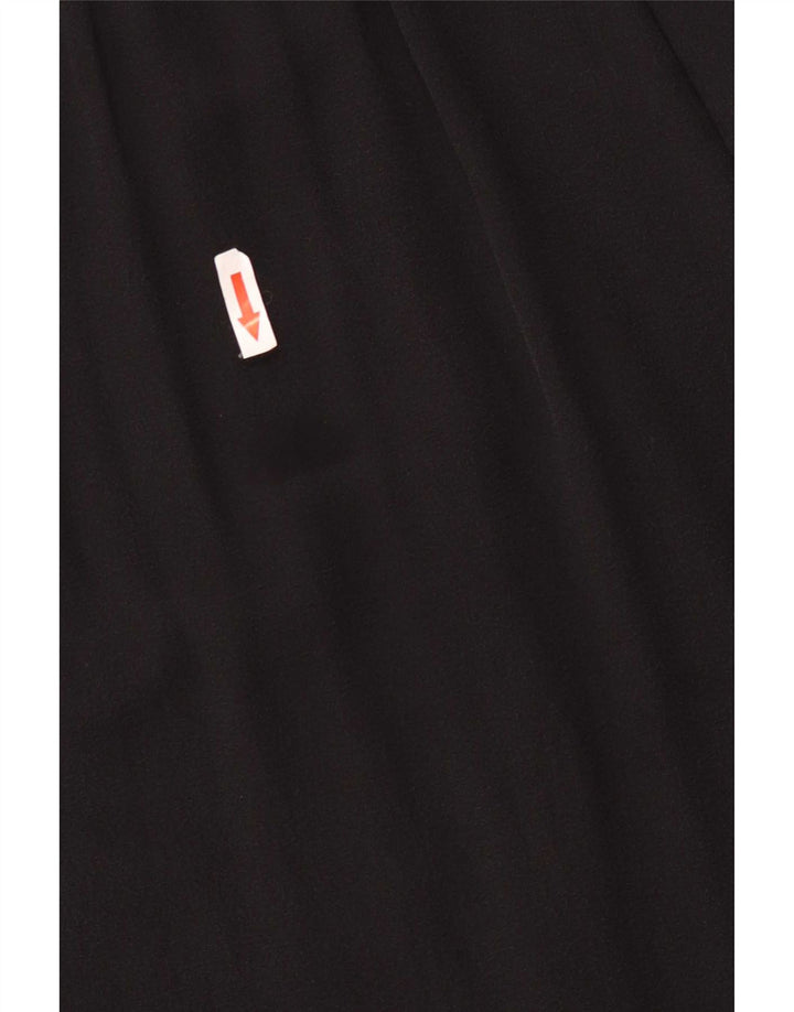 Monsoon Vestido Império Feminino Reino Unido 12 Médio Preto