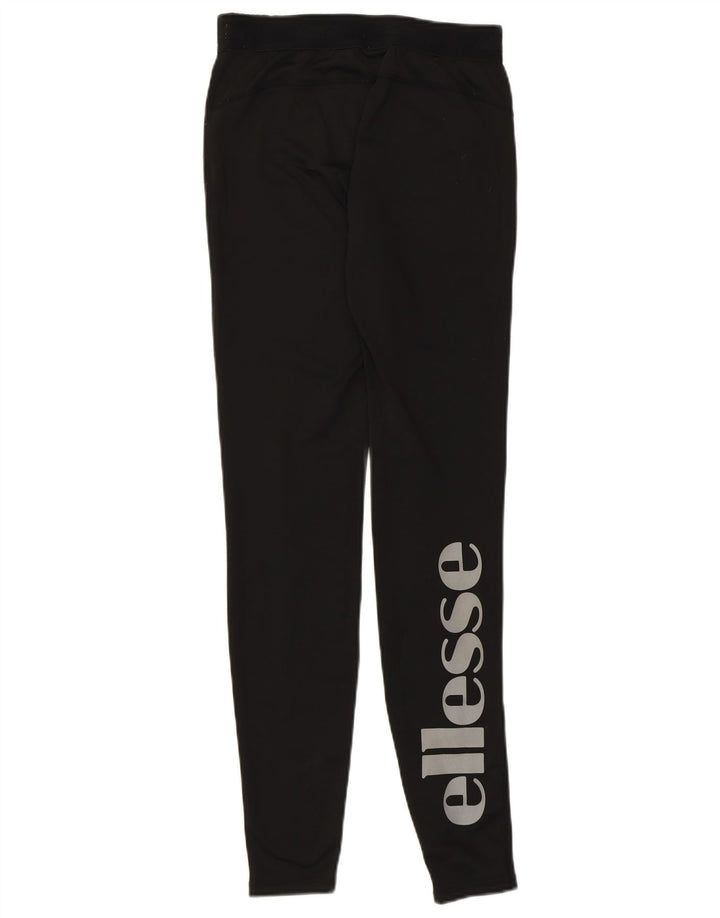 Leggings femininas Ellesse UK 8 poliéster preto pequeno