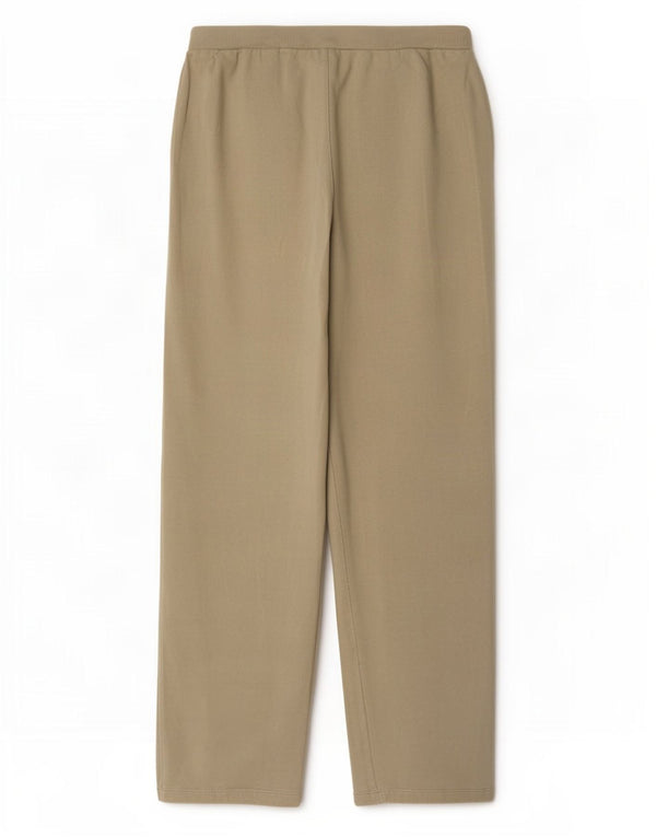 Lotto Womens Tracksuit Trousers UK 12 Medium Beige Cotton