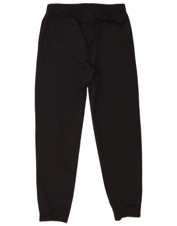 Calça de treino masculina Kappa Joggers grande poliéster preto