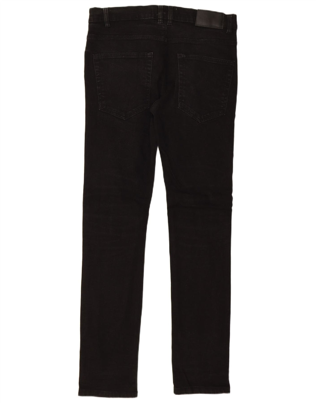 French Connection Masculino Slim Jeans W32 L32 Algodão Preto