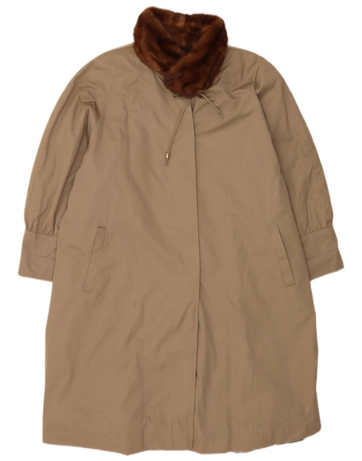 Sobretudo feminino oversized CONBIPEL IT 42 poliéster marrom médio