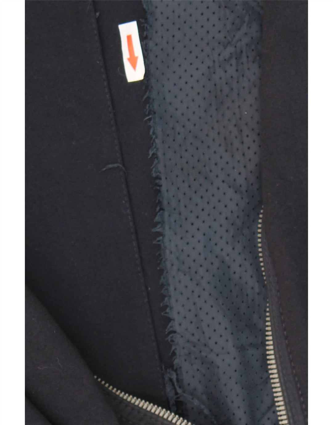Jaqueta bomber masculina Zara UK 40 grande bloco colorido azul marinho