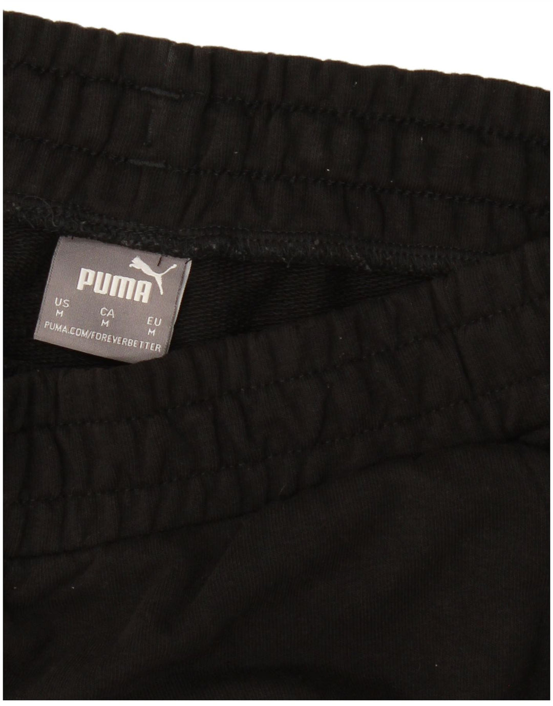 Calça de treino masculina PUMA Graphic Joggers médio preto