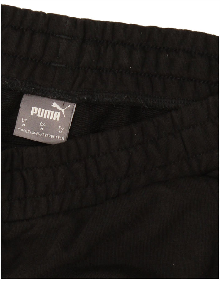 Calça de treino masculina PUMA Graphic Joggers médio preto