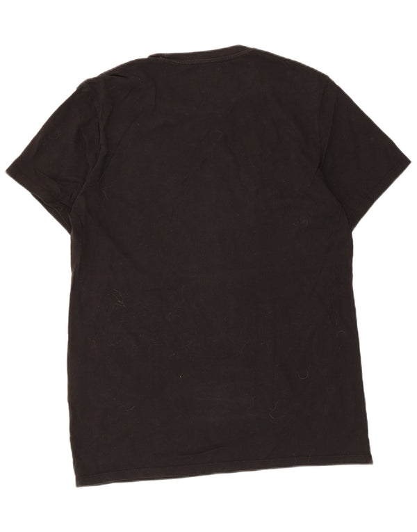 Camiseta gráfica masculina Levi's Top médio algodão preto
