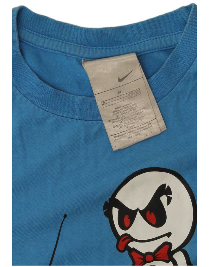 Camiseta Nike Boys Graphic Top 10-11 Anos Médio Algodão Azul