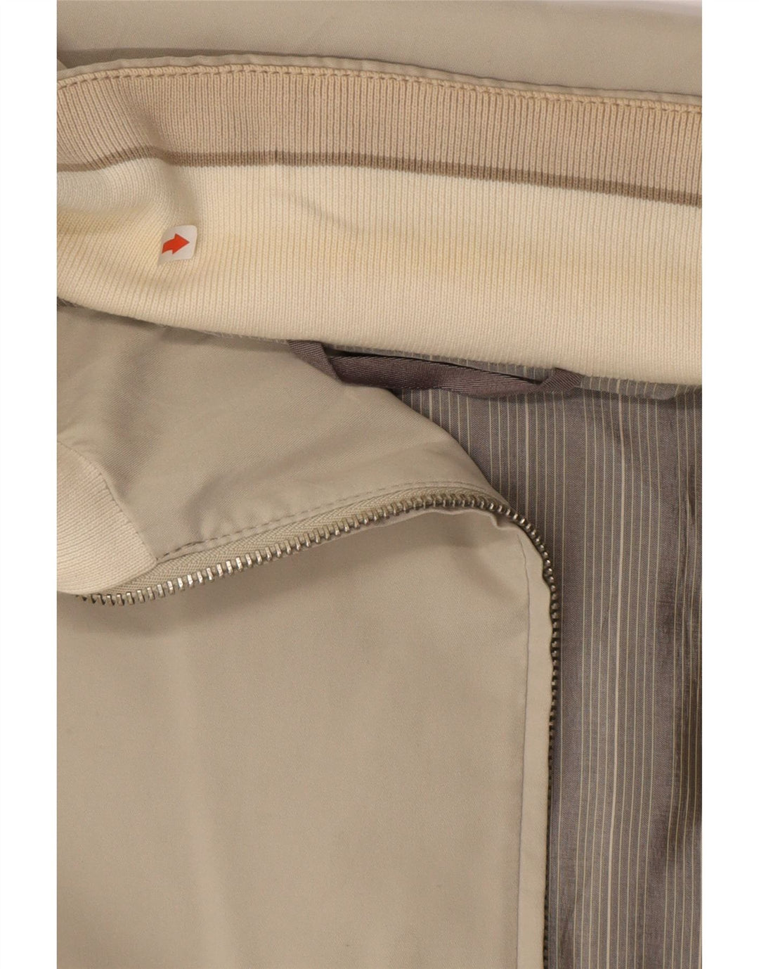 Jaqueta bomber masculina Paul & Shark UK 42 XL poliéster cinza