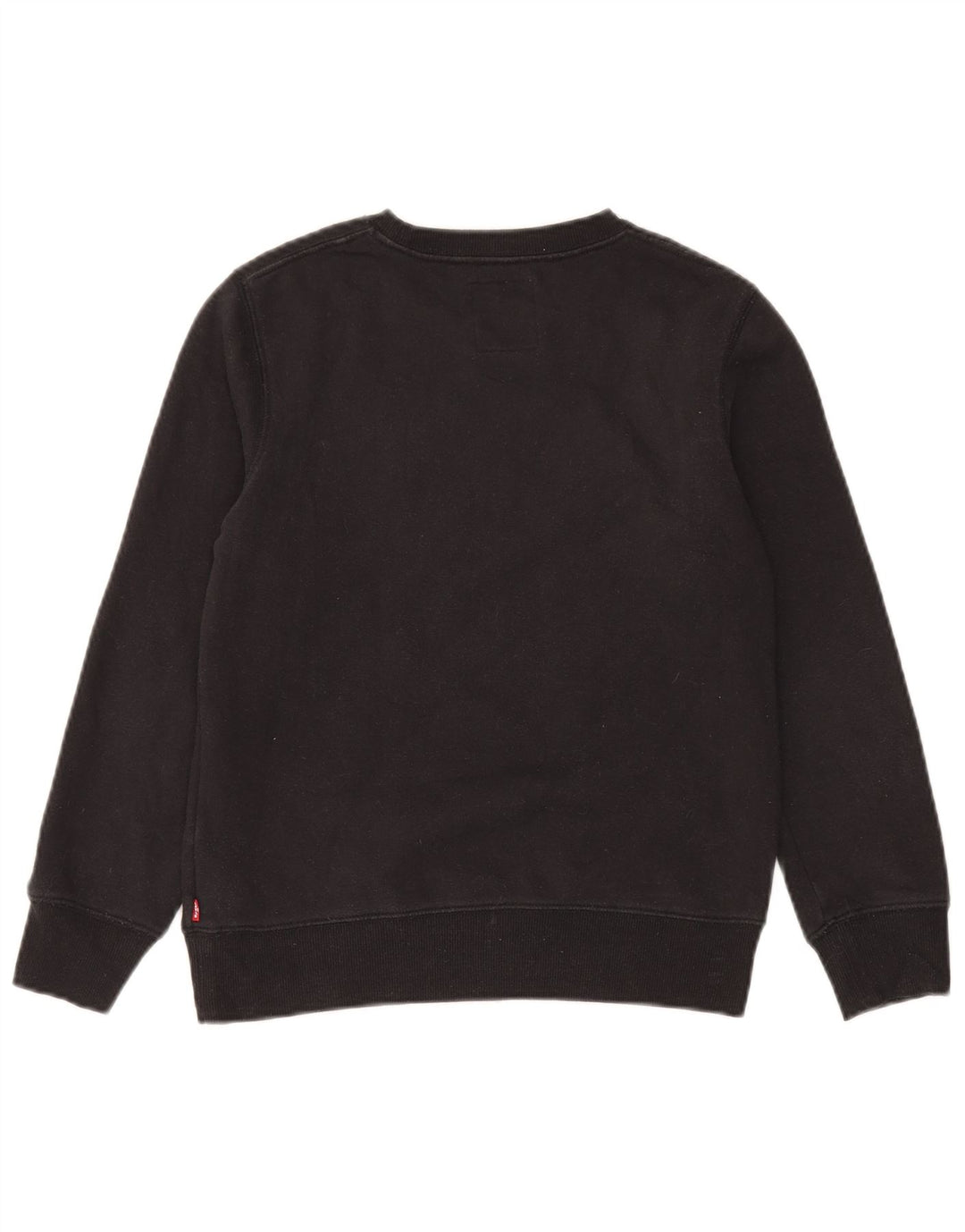 Moletom gráfico Levi's Boys 11-12 anos preto algodão
