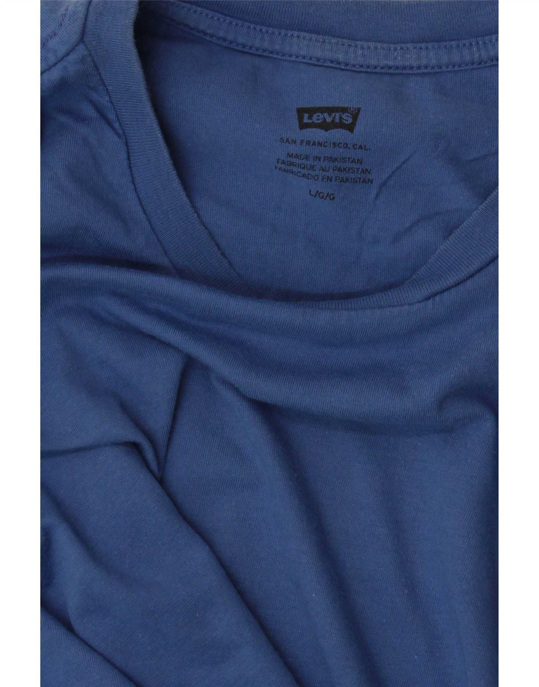 Camiseta masculina Levi's grande azul