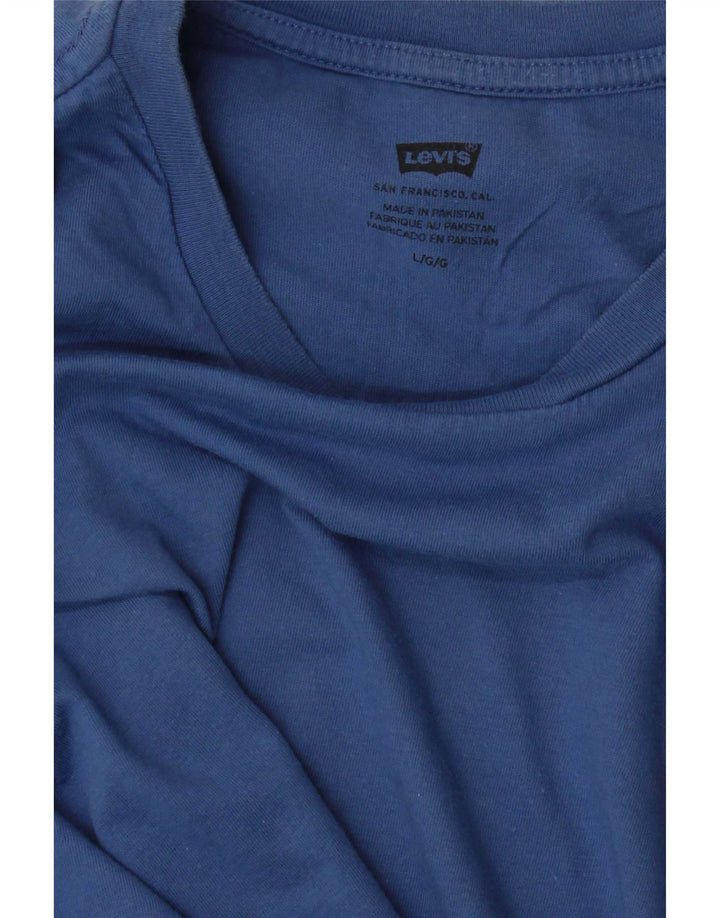 Camiseta masculina Levi's grande azul