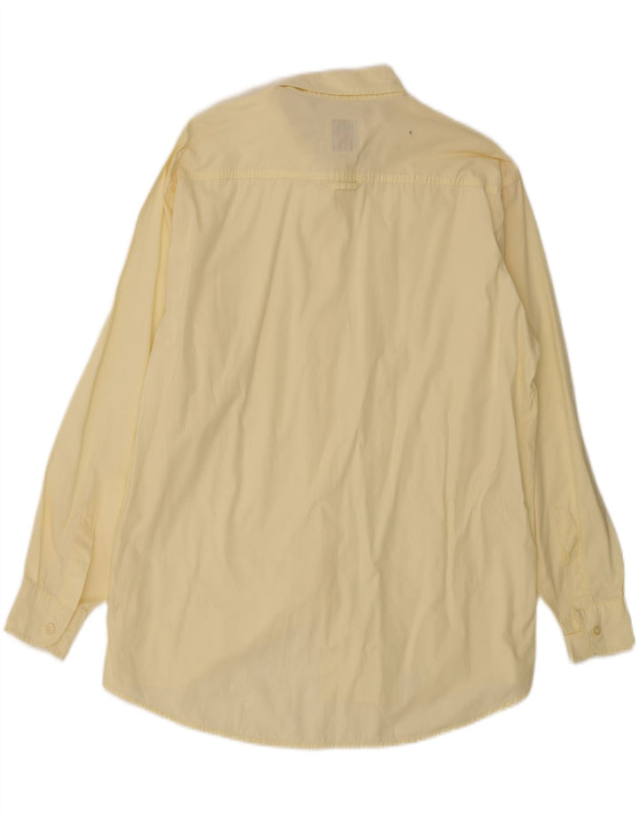 Camisa masculina LEVI'S de algodão amarelo médio