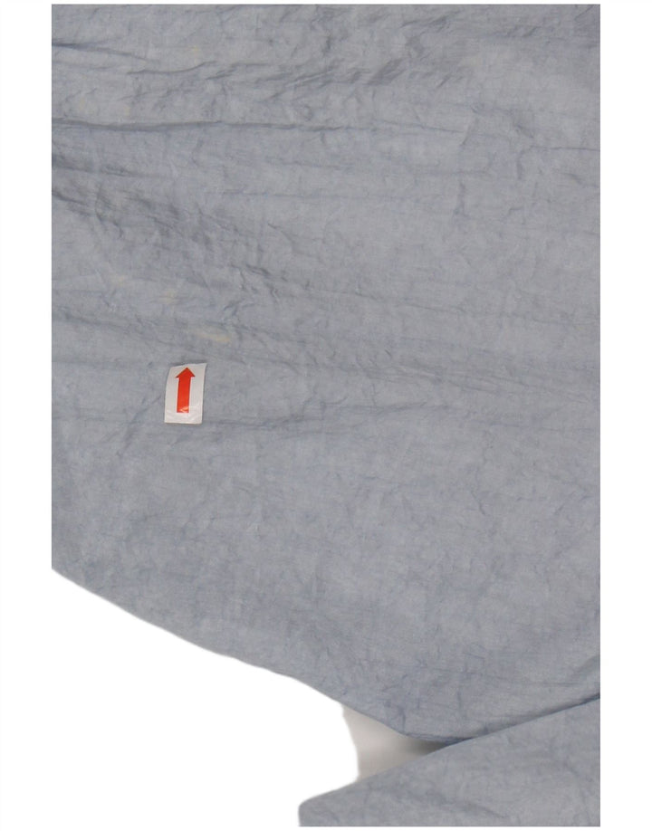 Jaqueta masculina BRUGI de ajuste solto com estampa gráfica XL azul poliéster