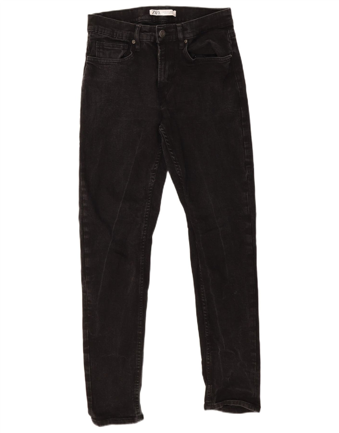 Zara Jeans Skinny Masculino EU 40 Médio W31 L30 Preto