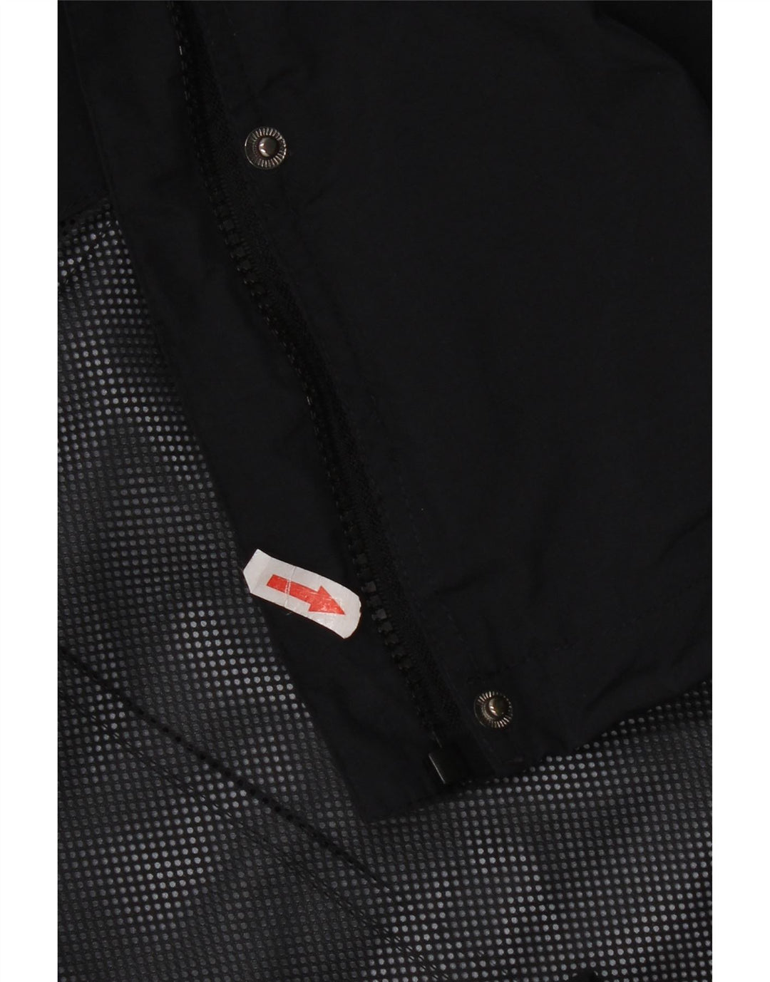 Jaqueta de chuva oversized com capuz feminino vintage Reino Unido 18 XL azul marinho poliamida