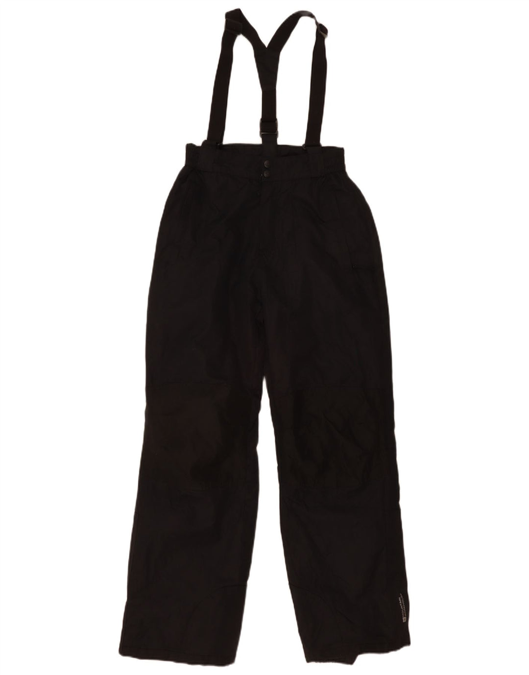 Mountain Warehouse Boys Dungarees Ski Calças 12-13 anos de poliéster preto