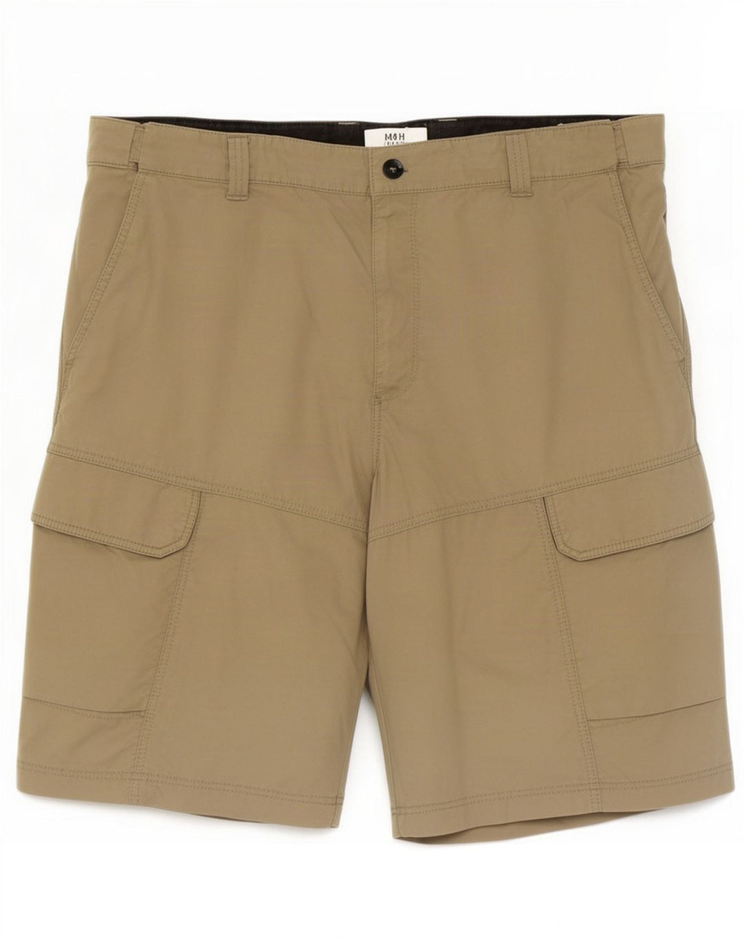 Shorts cargo masculino Marks & Spencer EU 40 médio W40 algodão bege