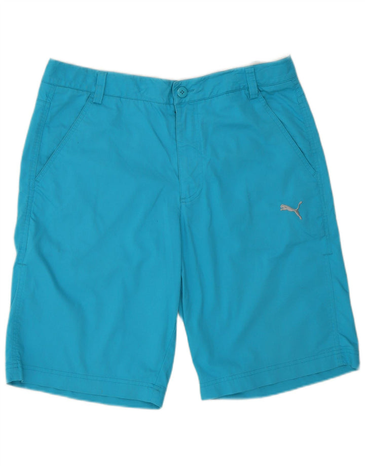 Shorts Chino Masculino Puma W32 Poliéster Azul Médio