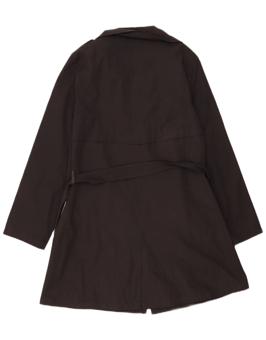 Trench Coat Feminino Gioni Feroti UK 14 Médio Preto
