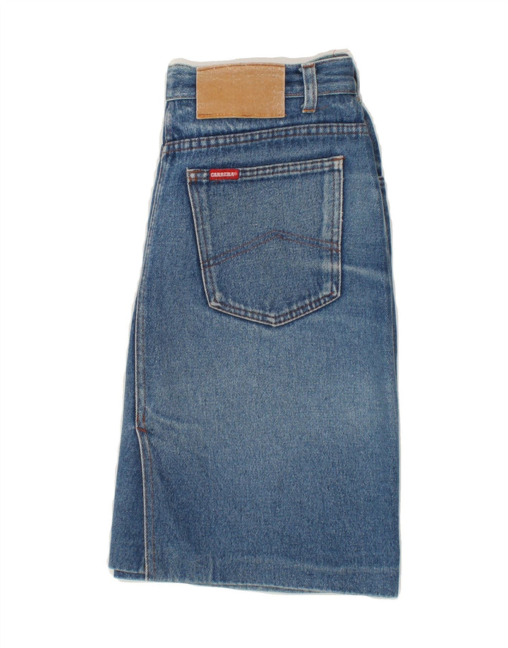 CARRERA Womens Denim Skirt W32 Large Blue Vintage Carrera and Second-Hand Carrera from Messina Hembry 