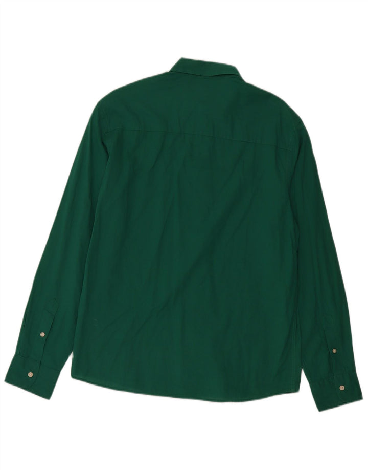 Zara Camisa Masculina Pequena Verde