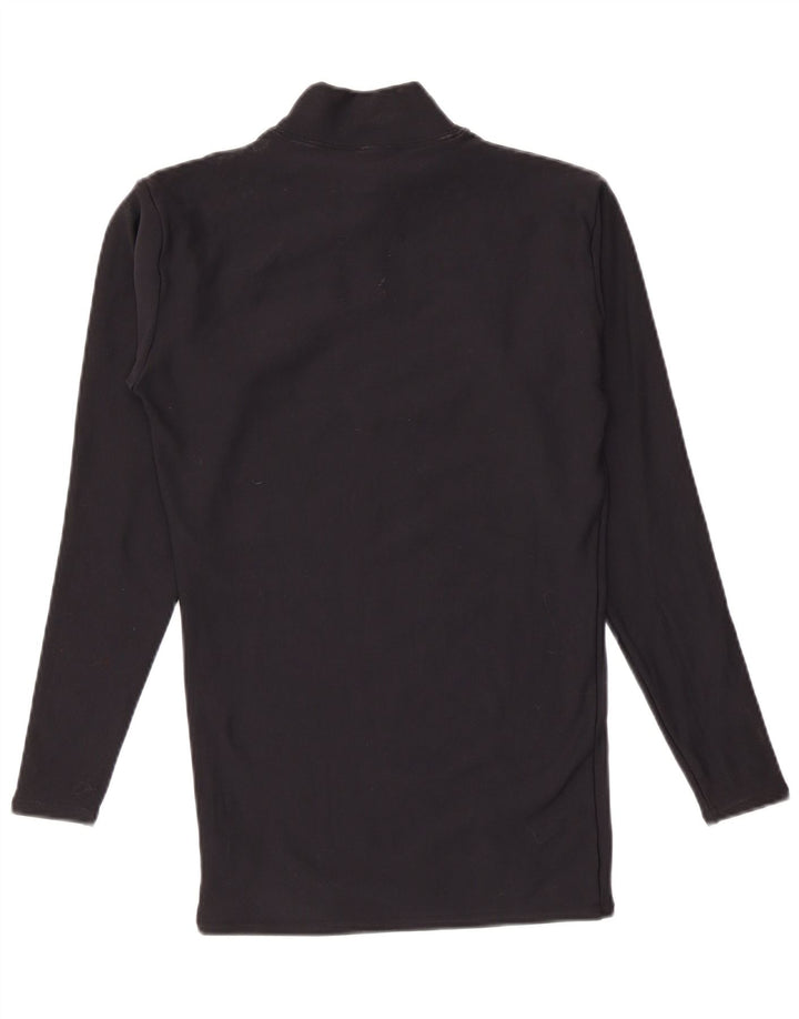 Under Armour Masculino Compressão Top Manga Longa Médio Preto Nylon